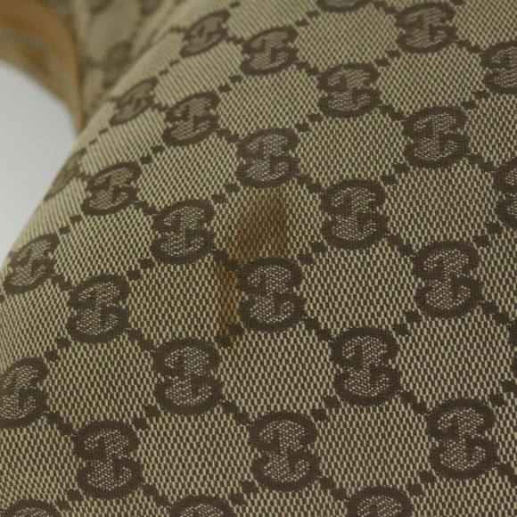 GUCCI GG Canvas Shoulder Bag Beige 001 3814 Auth 60888 - Picture 14 of 16